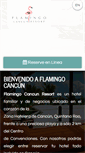 Mobile Screenshot of flamingocancun.com
